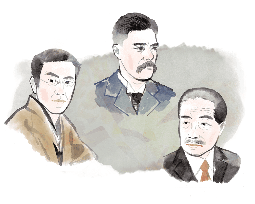 イラスト：歴史の人々